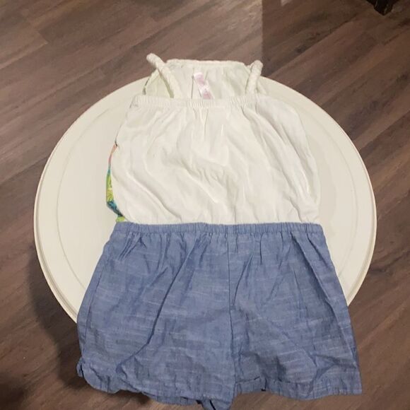 Cherokee. Girls shorts jumpsuit. Girls 5. - Picture 4 of 4